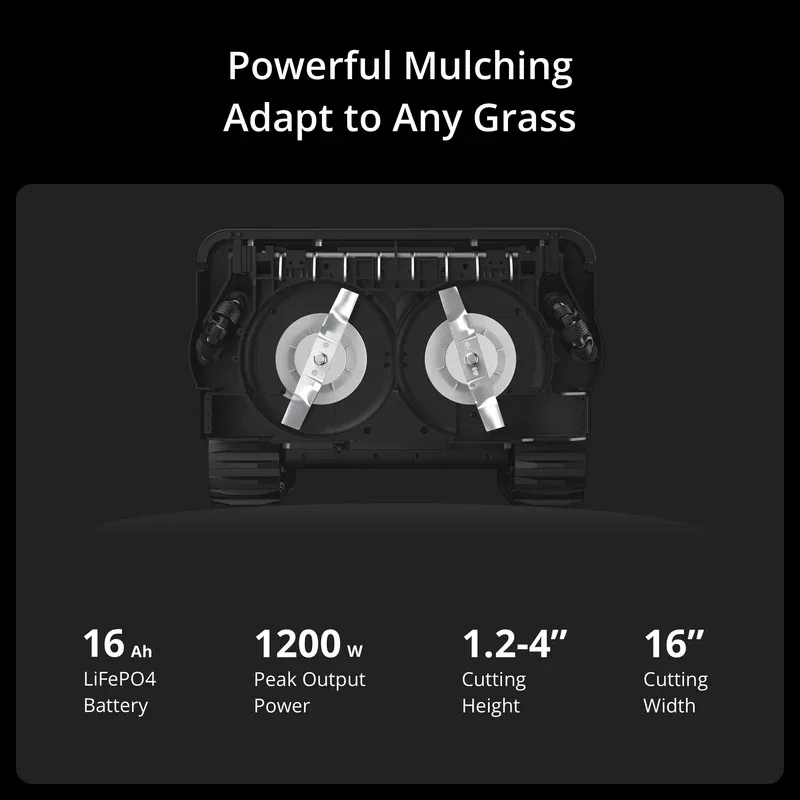 Mașină de tuns iarba robotizată