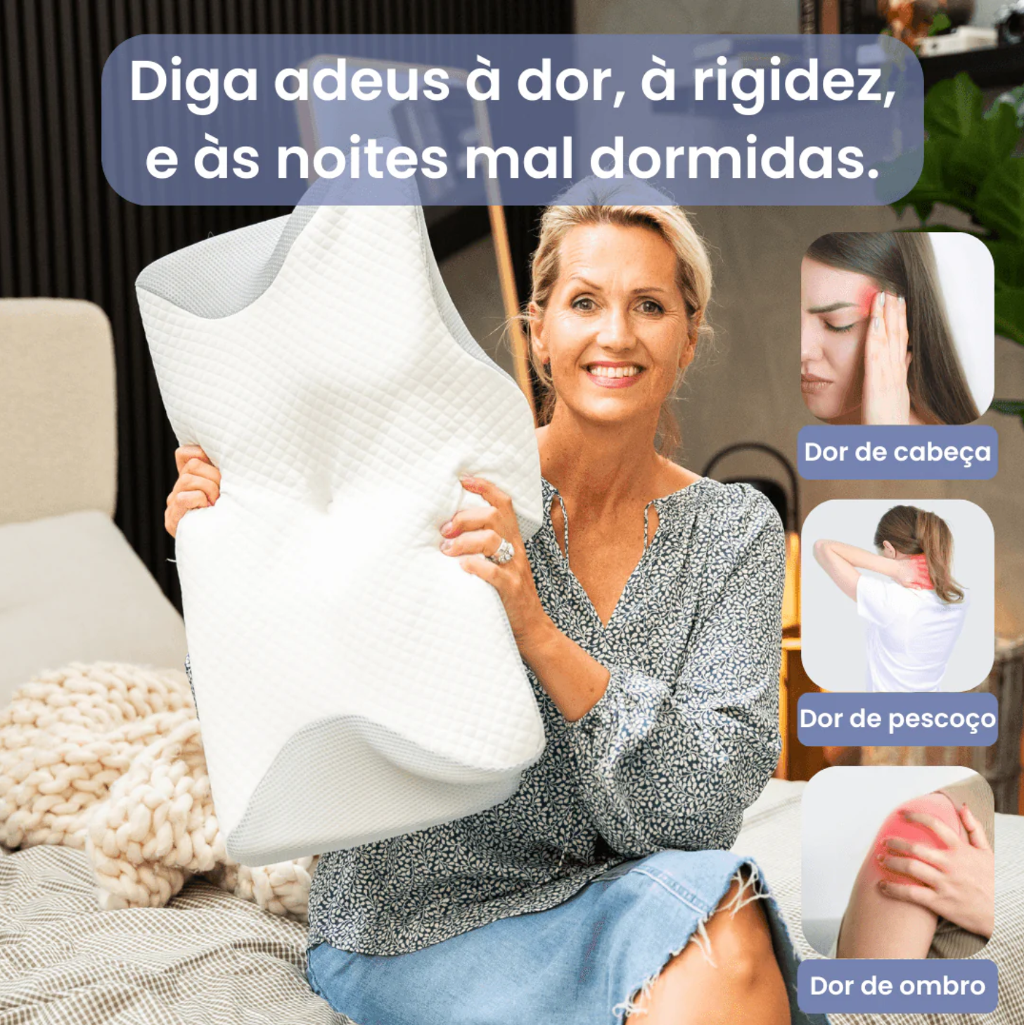 DreamNap™ - Almofada Ergonómica