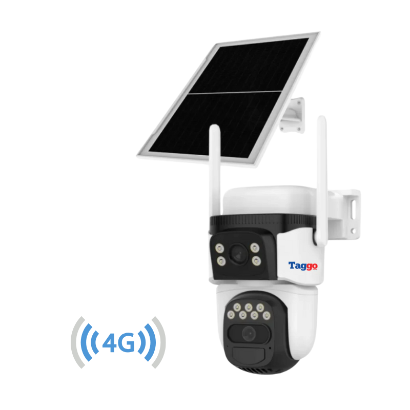 Camera de Supraveghere Solara 4G Cartela SIM. Online 24h. 6 MP. Full HD. Panou Solar 10W. Rezistenta La Apa IP 66