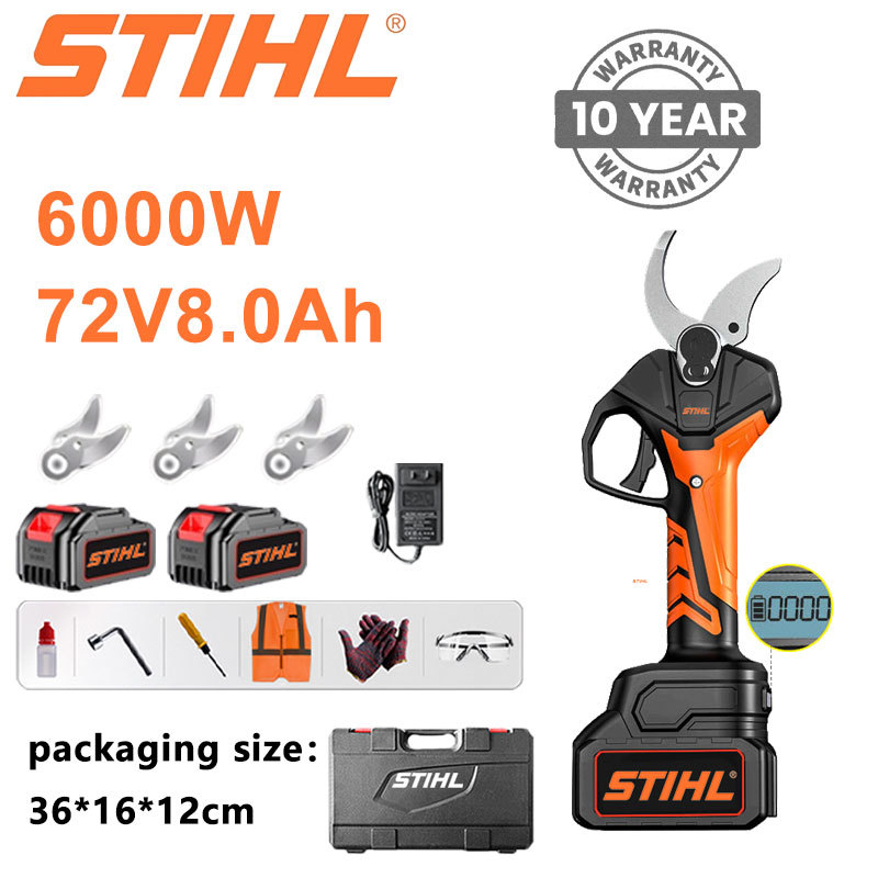 Tăcător STIHL 8000W fără perii cu baterie litiu cu stâlp telescopic