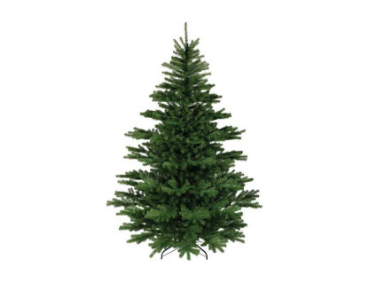 180 cm, Pino artificial, Árbol de efectos reales, 135x135 h180 cm, Verde Domiona-domiona