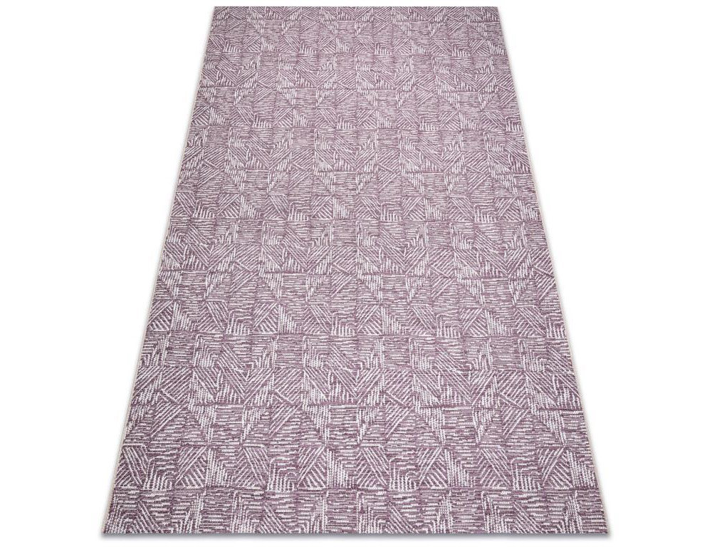 Alfombra COLOR líneas, triangulos, espina de pescado v 120x170 cm Domiona-domiona