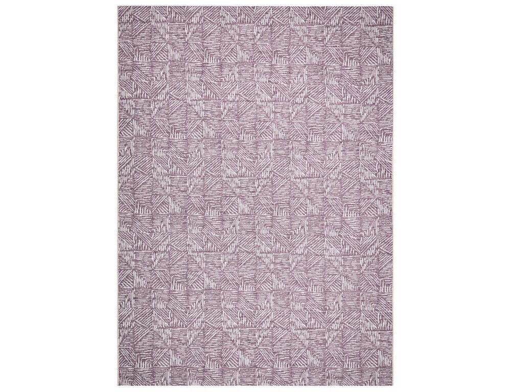 Alfombra COLOR líneas, triangulos, espina de pescado v 120x170 cm Domiona-domiona