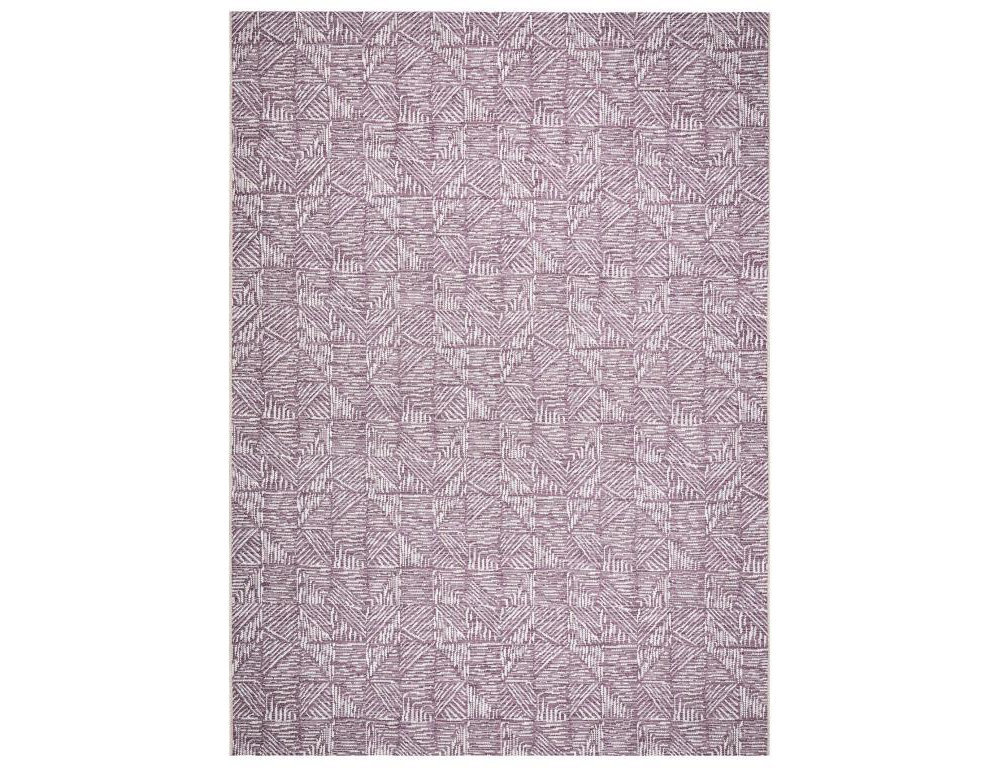 Alfombra COLOR líneas, triangulos, espina de pescado v 120x170 cm Domiona-domiona