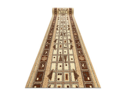 Alfombra de pasillo beige 80x150 cm Domiona-domiona
