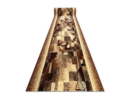 Alfombra de pasillo beige 80x550 cm Domiona-domiona