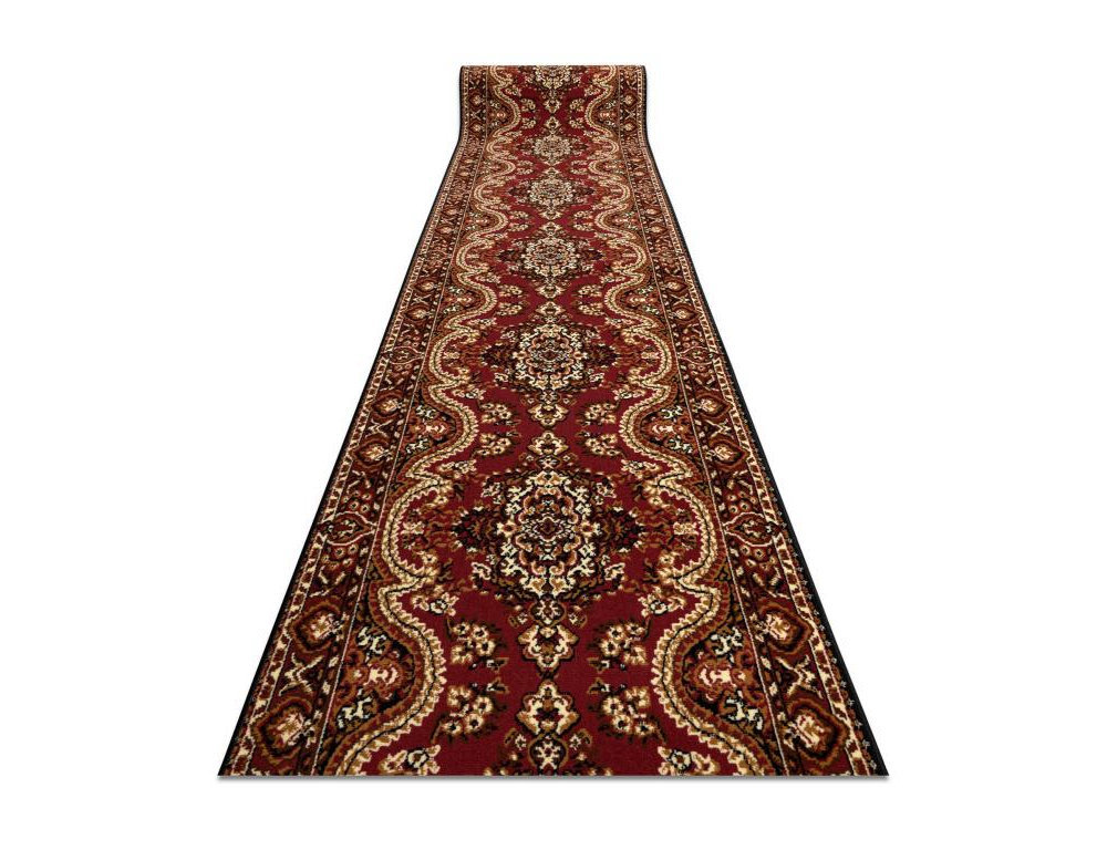Alfombra de pasillo burdeos 100x1300 cm Domiona-domiona