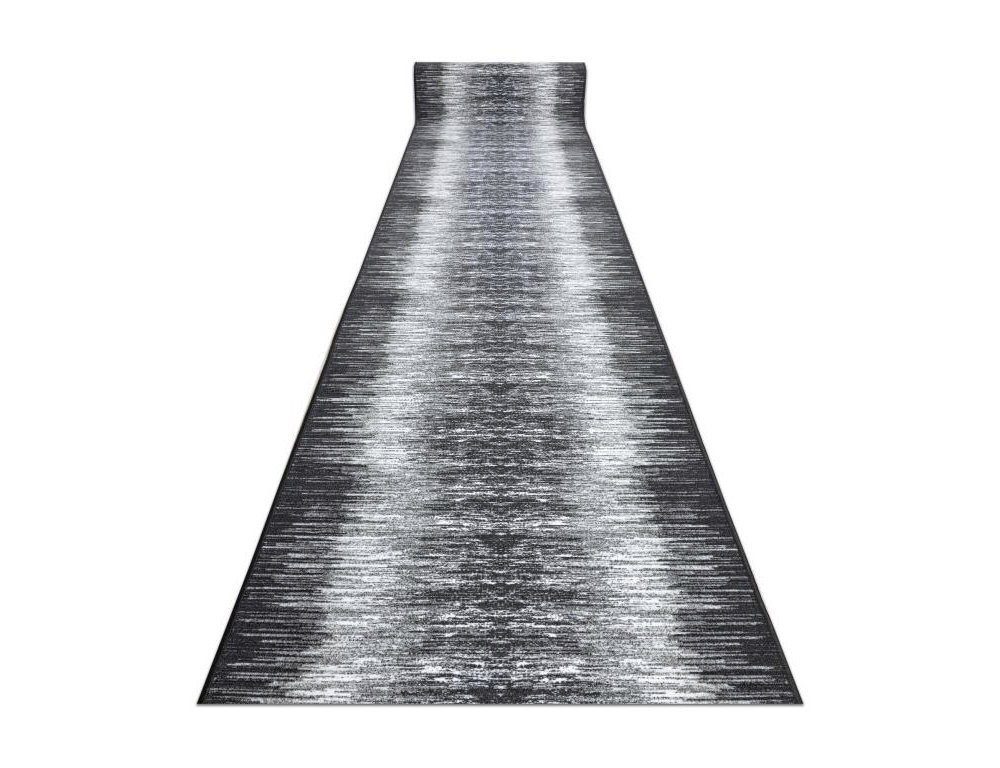 Alfombra de pasillo con refuerzo de goma gris 67x130 cm Domiona-domiona