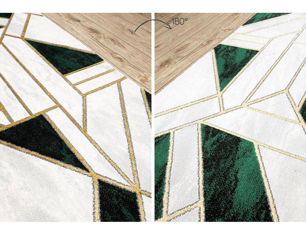 Alfombra de pasillo glamour, elegante mármol, 120x250 cm Domiona-domiona