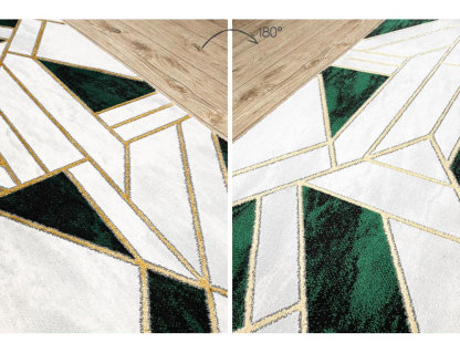 Alfombra de pasillo glamour, elegante mármol, 120x250 cm Domiona-domiona