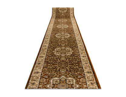 Alfombra de pasillo marrón 100x150 cm Domiona-domiona