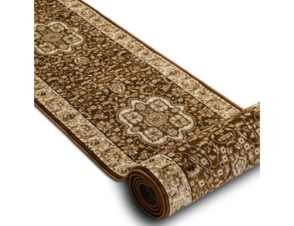 Alfombra de pasillo marrón 100x150 cm Domiona-domiona