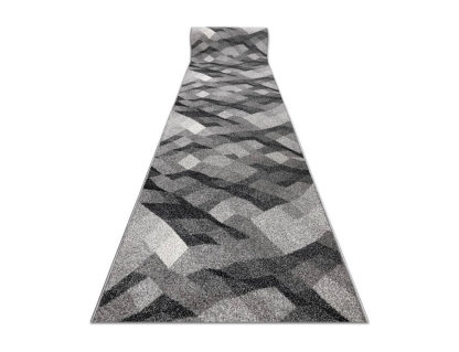 Alfombra de pasillo Palanga gris 90x120 cm Domiona-domiona