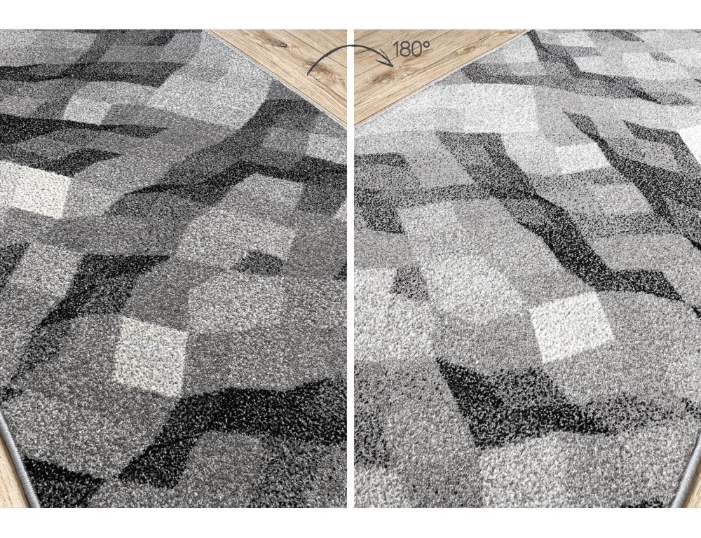 Alfombra de pasillo Palanga gris 90x120 cm Domiona-domiona