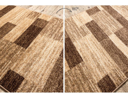 Alfombra de pasillo tableros - tuerca 120x240 cm Domiona-domiona