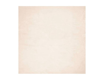 Alfombra de pelo corto suave lavable beige 120x120 cm Domiona-domiona