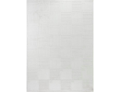 Alfombra Moderna Interior/Exterior - Blanco - 120x170cm Domiona-domiona