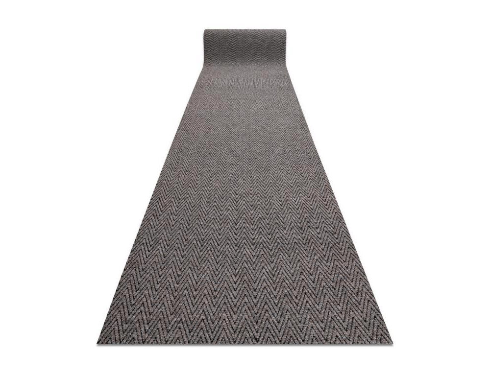 Alfombrilla antideslizante Zigzag exterior, interior beige 200x280 cm Domiona-domiona