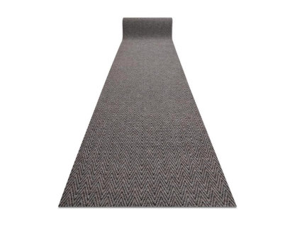 Alfombrilla antideslizante Zigzag exterior, interior beige 200x280 cm Domiona-domiona