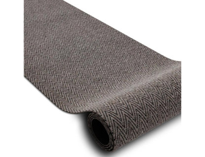 Alfombrilla antideslizante Zigzag exterior, interior beige 200x280 cm Domiona-domiona