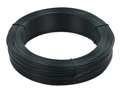 Cable de conexión para valla 250 m 2,3/3,8 mm Acero Verde negruzco Domiona-domiona
