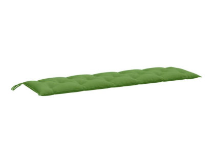Cojín para banco de jardín tela verde melange 180x50x7 cm Domiona-domiona