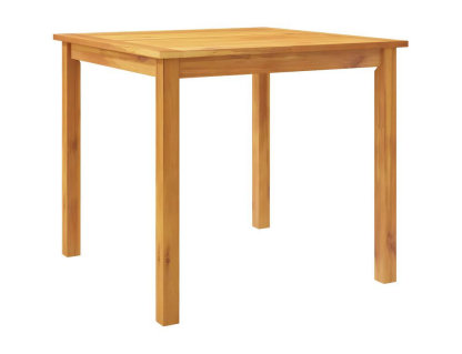 Juego de comedor de jardín 3 piezas madera maciza de acaciarón Domiona-domiona