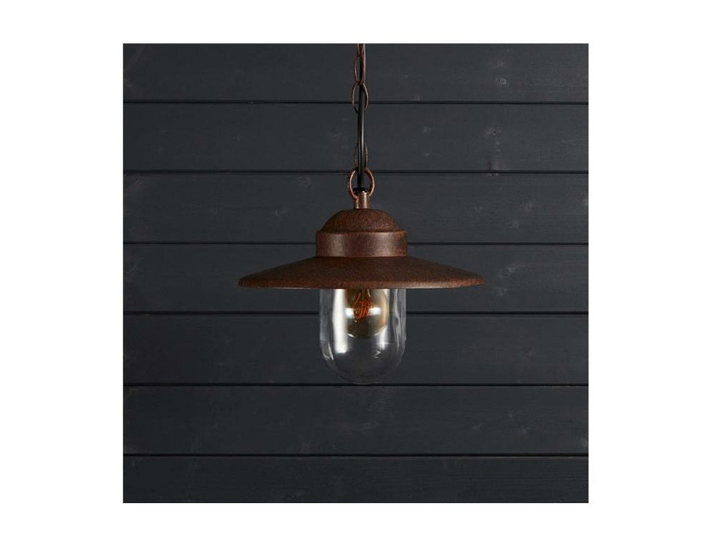 Lámpara Colgante Exterior Aluminiorón oscuro Domiona-domiona