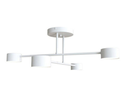 Lámpara de Techo, Blanco, 60x20x60 cm Domiona-domiona