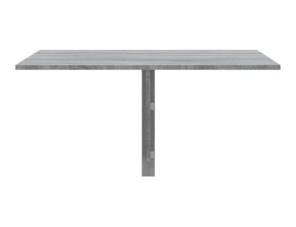 Mesa de pared plegable contrachapada gris 100x60x56 cm Domiona-domiona