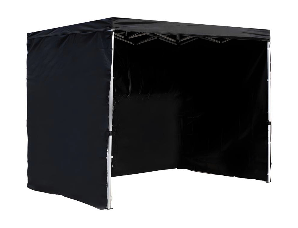 Pack 3 Laterales Lisos para Carpas 3x3 Master - Negro Domiona-domiona
