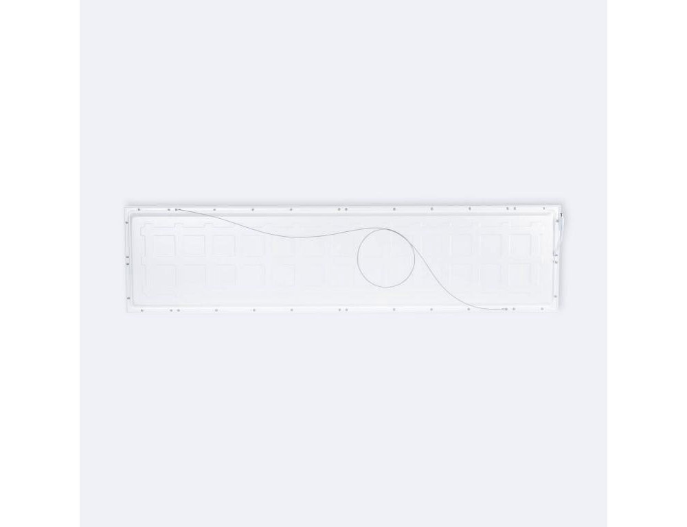 Panel LED 120x30 cm 40W 4000lm Regulable Blanco Cálido Individual 3000K Regulable No Flicker Domiona-domiona