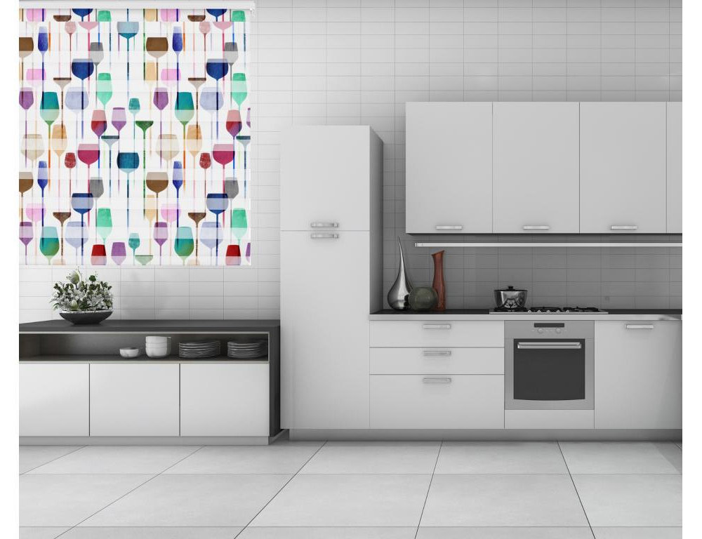 Valla de jardín de doble cara gris 110x500 cm Domiona-domiona