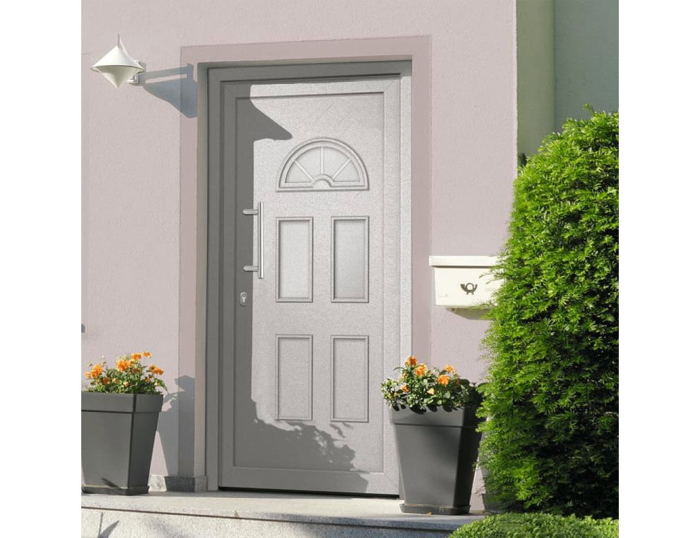 Puerta de entrada Blanca 88x190 cm Domiona-domiona