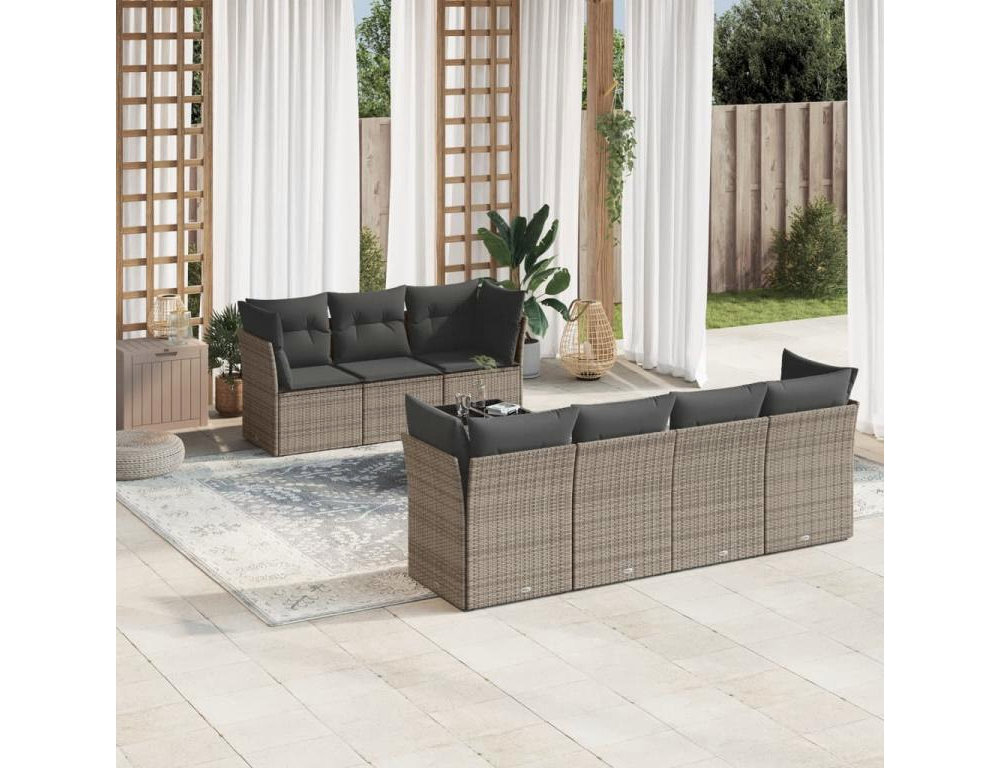 Canapé abatible 180 x 200 cm con cabecero curvado - Con LEDs - Tela - Beige Domiona-domiona