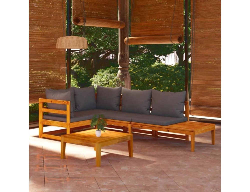 Conjunto de 2 cojines Algodón 45 x 45 cm De rayas Impresión en bloque Blanco Domiona-domiona