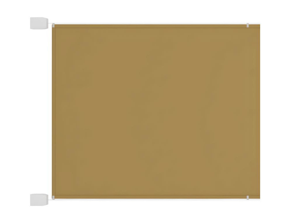 Toldo vertical beige 140x600 cm tela oxford Domiona-domiona