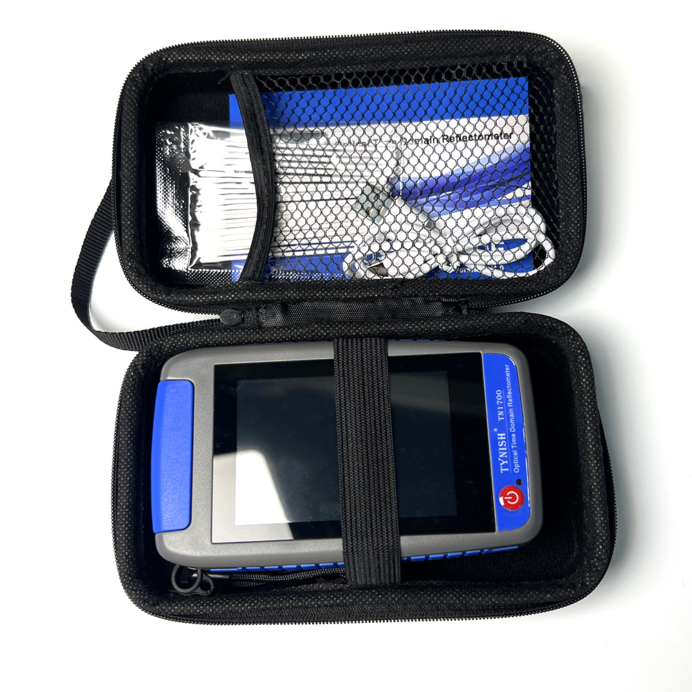 TN1700 Micro OTDR Optical Time Domain Reflectometer with Event Map Optical Power Meter Light Source Visual Fault Locator Loss Test SC Connector