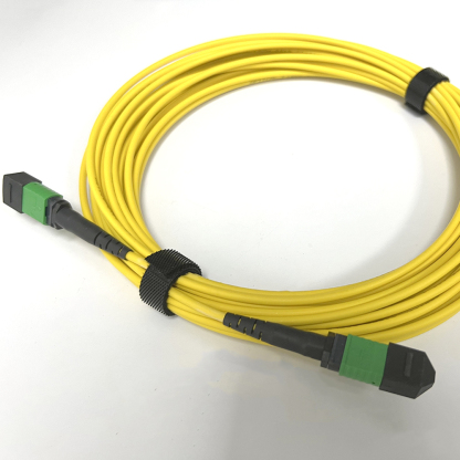 Single Mode MPO UPC Patch Cord Cable 12 Cores