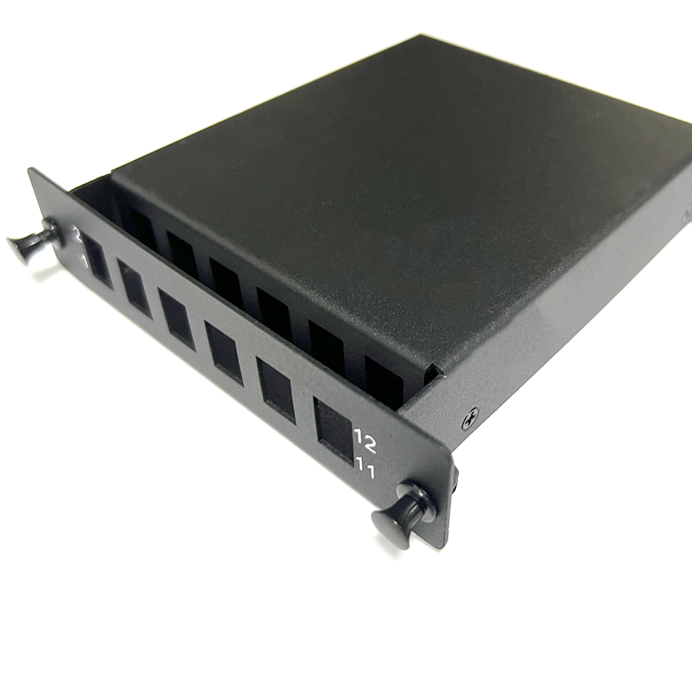 12 Fiber MPO Breakout Cassette for MPO to LC Cable