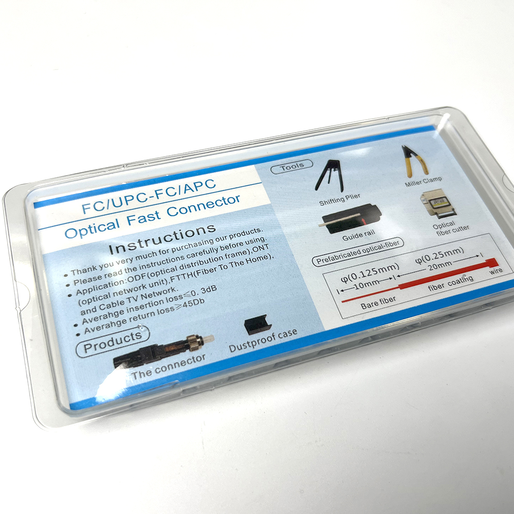 Ftth Optical Fiber Connector FC/UPC Fast Connector FC Quick Assembly Connector