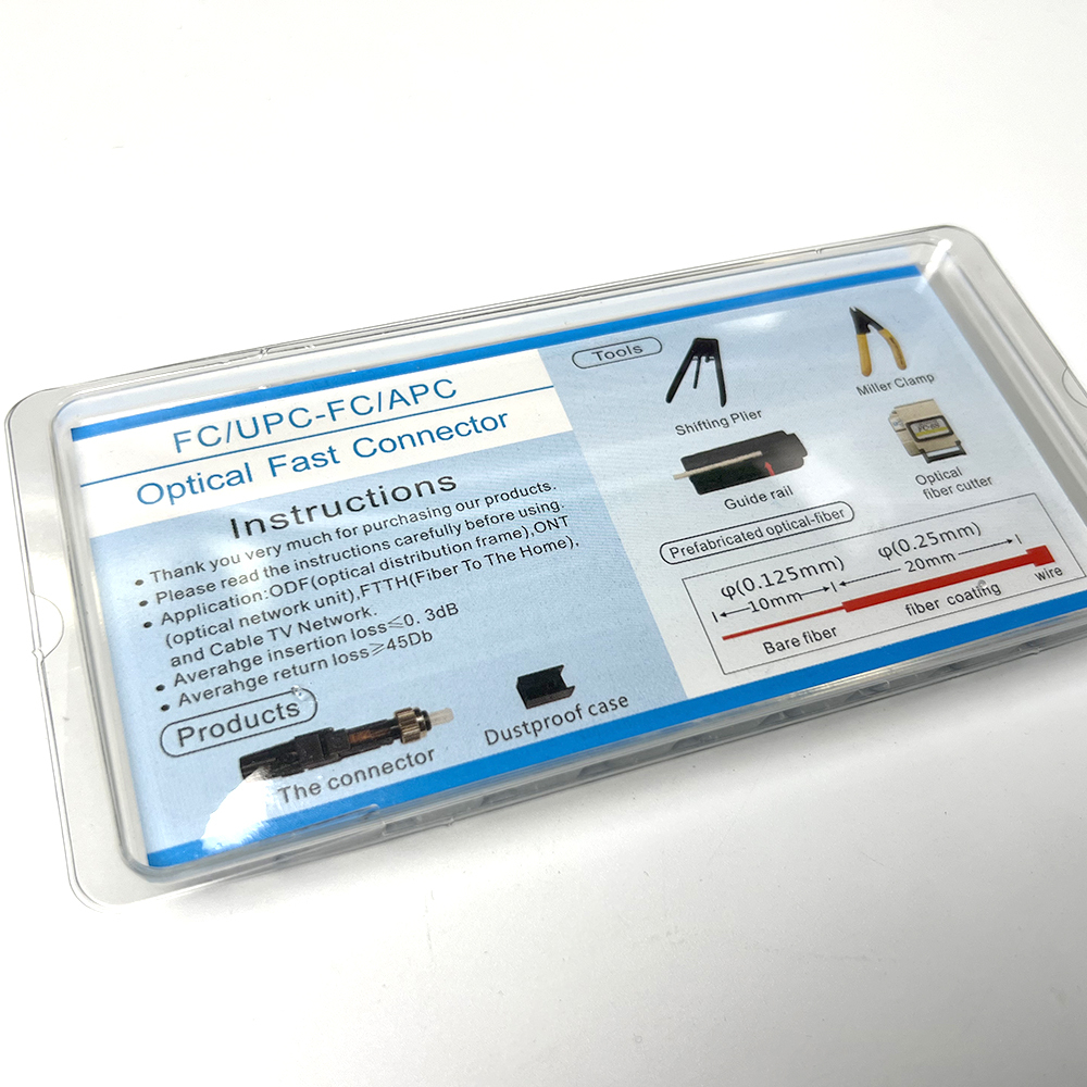 Ftth Optical Fiber Connector FC/UPC Fast Connector FC Quick Assembly Connector