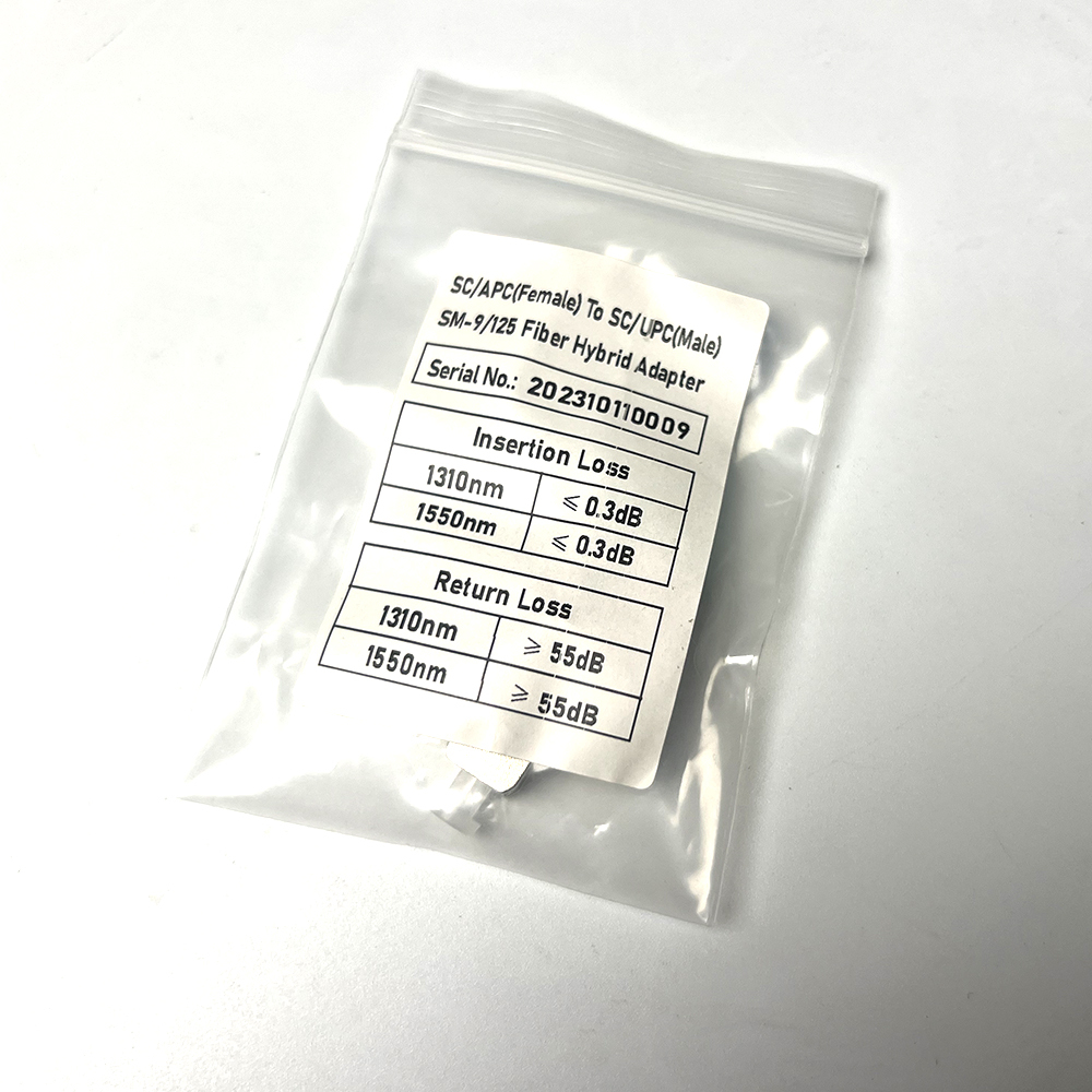 SC UPC Male to SC APC Female Adapter Single Mode Fiber OTDR Connector 9/125