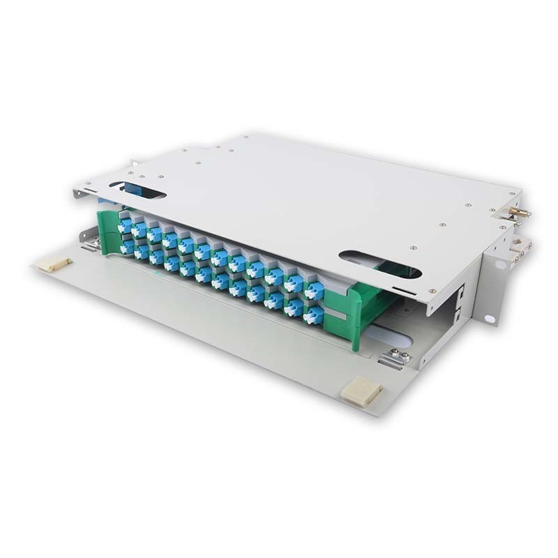 24 Duplex LC ODF FDU, With Adapters, Pigtails and All Installation Accessories