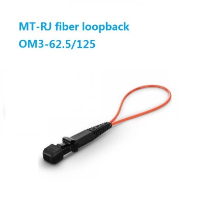 Duplex PVC MTRJ SM OM1 OM2 OM3 Single mode Multimode Fiber Loopback Module