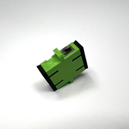 SC/APC Duplex Bulkhead SC APC Adapter Connector Two Channels