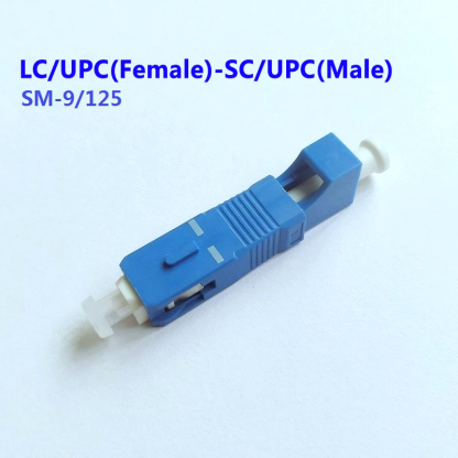 LC Female to SC Male Adapter LC to SC Fiber Connector Coupler Jointer