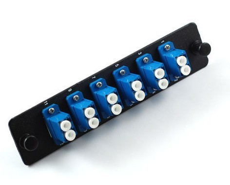 Duplex LC/UPC Adapter Plate