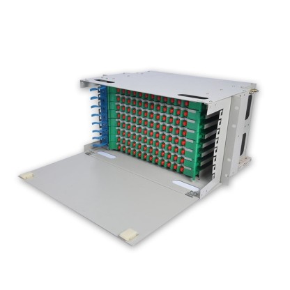 96 FC ODF FDU, With Adapters, Pigtails and All Installation Accessories