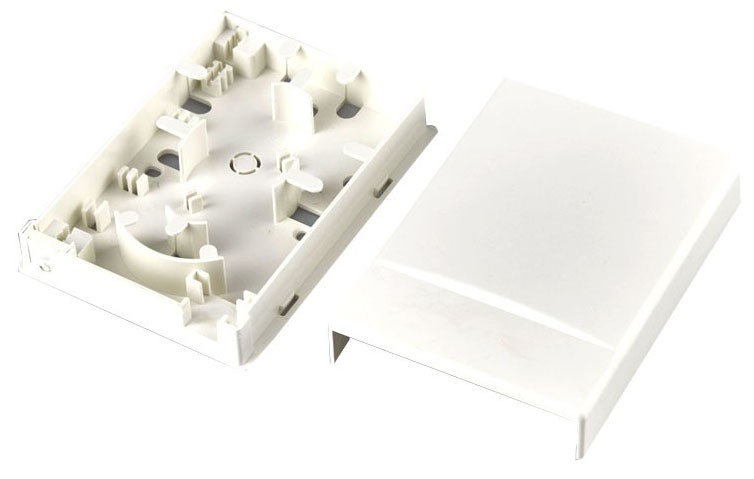 FF-FOS1D Fiber Optic Socket Faceplate for Indoor Cable 1 Core Wall Mounting